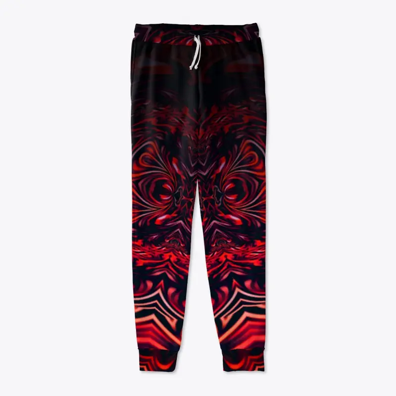 Toe Moss Spring Joggers Red